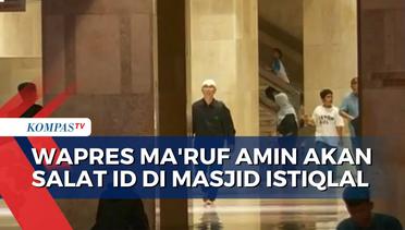 Wapres Ma'ruf Amin Akan Salat Iduladha 1444 Hijriah di Masjid Istiqlal Jakarta