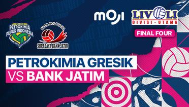 Full Match | Petrokimia Gresik vs Bank Jatim | Livoli Divisi Utama Putri 2022