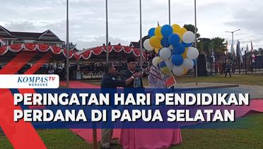 Peringatan Hari Pendidikan Nasional Perdana di Papua Selatan