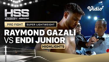 Highlights  - Raymond Gazali vs Endi Junior | Super Middleweight | HSS Series 4 Bandung (Nonton Gratis)