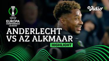 Highlights - Anderlecht vs AZ Alkmaar | UEFA Europa Conference League 2022/23