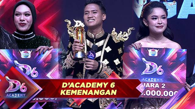 Inilah Para Juara Dangdut Akademy 6!! Selamat Owan (Boalemo) Novia (Serang) Madhani (Serdang Bedagai) | DA 6 Kemenangan