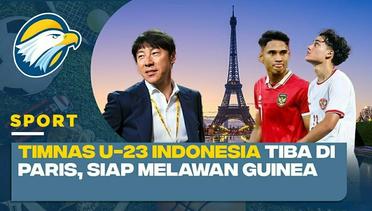 Tiba Di Prancis Timnas U-23 Indonesia Siap Melawan Guinea