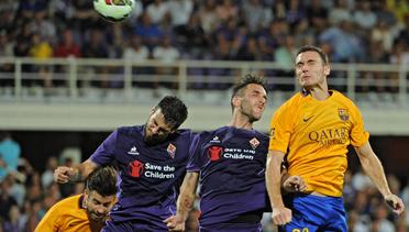 ICC 2015: Fiorentina Tampil Memukau Kalahkan Barcelona 2-1