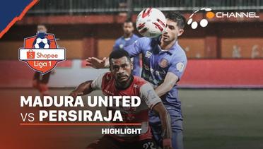 Highlights - Madura United 0 vs 0 Persiraja Banda Aceh | Shopee Liga 1 2020