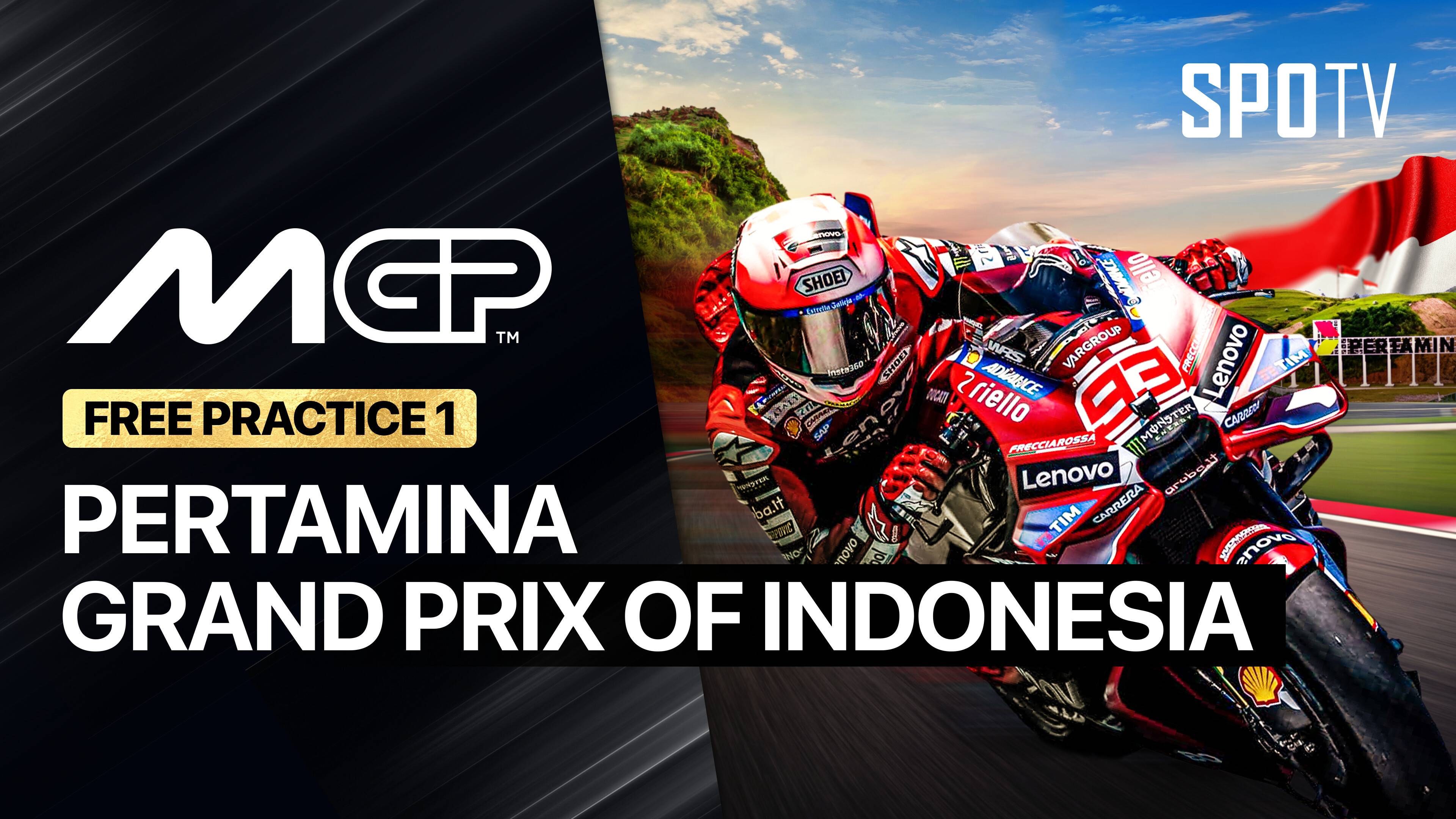 MotoGP Free Practice 1: PERTAMINA Grand Prix of Indonesia - MotoGP 2026 Round 17