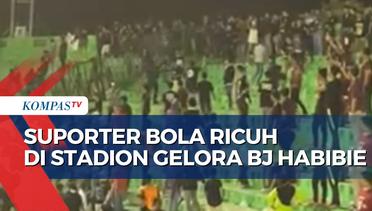 Keterangan Polisi soal Kericuhan Suporter saat Laga PSM Makassar Vs Bhayangkara FC