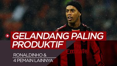 5 Gelandang Paling Produktif Abad 21, Ronaldinho Kelima?