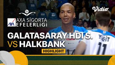 Highlights | Galatasaray Hdi Sigorta vs Halkbank | Men's Turkish League 2022/23