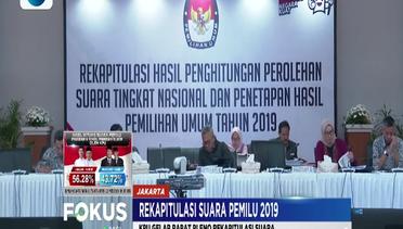 KPU Gelar Rekapitulasi Hasil Suara Tingkat Nasional, Prabowo-Sandi Unggul di Bengkulu - Fokus Pagi