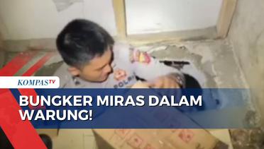 Geledah Bungker Sedalam 1 Meter di Warung, Polisi Temukan 150 Botol Miras Ilegal!