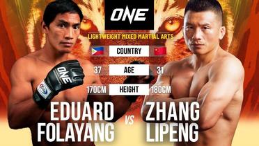 Eduard Folayang vs. Zhang Lipeng | Full Fight Replay