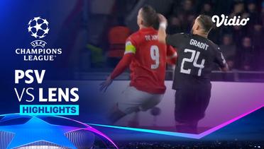 PSV vs Lens - Highlights | UEFA Champions League 2023/24