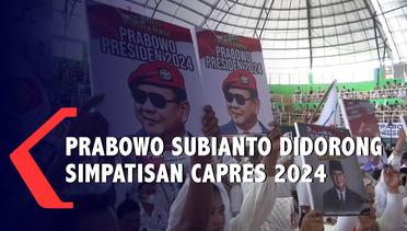 Prabowo Subianto Didorong Simpatisan Mencalonkan Presiden 2024
