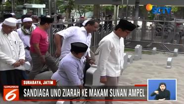 Awali Tahun 2019, Sandiaga Uno Ziarah ke Makam Sunan Ampel di Surabaya - Liputan 6 Siang
