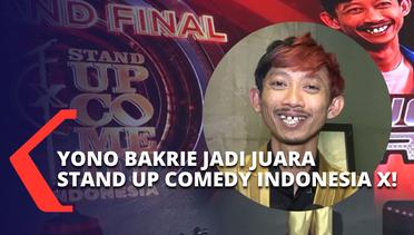 Setelah Grand Final Berjalan Sengit, Yono Bakrie Berhasil Jadi Juara Stand Up Comedy Indonesia X!