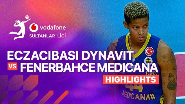 Eczacibasi Dynavit vs Fenerbahce Medicana - Highlight | Turkish Women's Volleyball League 2025/26