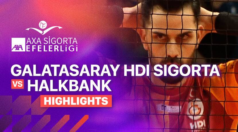 Galatasaray HDI Sigorta vs Halkbank