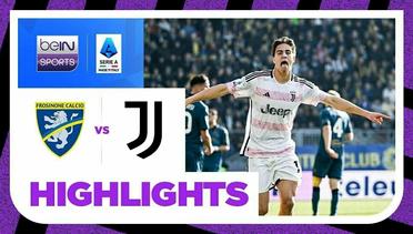 Frosinone vs Juventus - Highlights | Serie A 2023/2024