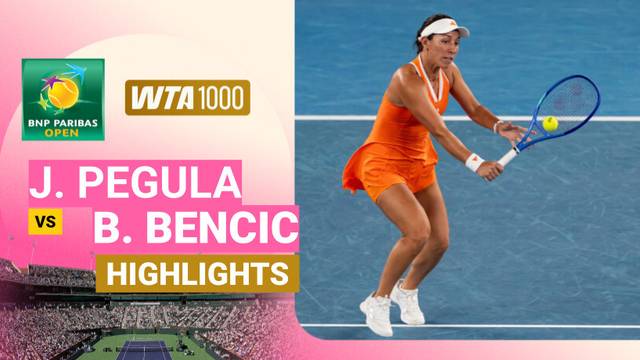 Jessica Pegula  vs Belida Bencic - Highlight | WTA 1000: BNP Paribas Open 2026