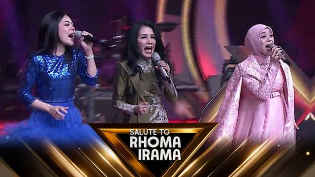 Vocal Kelas Dewa! Bunda Rita, Lesti & Melly Harmonis Lewat "Mati Aku"! | Salute To Rhoma Irama