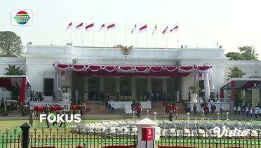 Gladi Resik Kirab Bendera Pusaka HUT ke-74 RI di Istana Merdeka - Fokus Pagi