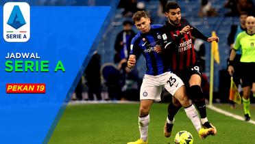 Jadwal Liga Italia Pekan 19, Big Match! Lazio Bisa Jadi Hambatan bagi AC Milan