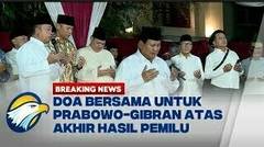 BREAKING NEWS - Momen Doa Bersama Prabowo Atas Penetapan Hasil Pemilu