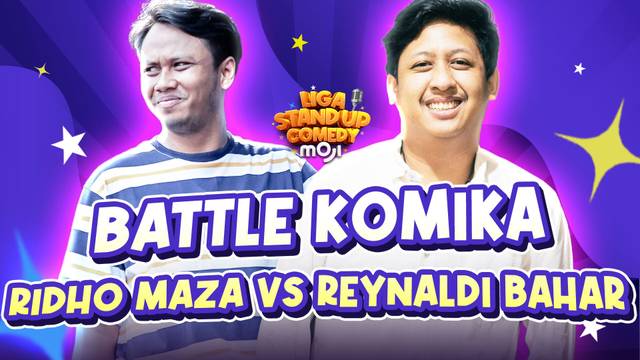 Ridho Maza (Tangsel) vs Reynaldi Bahar (Depok) | Liga Stand Up Comedy Moji Episode 8