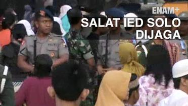 ENAM PLUS: Salat Idul Fitri di Balai Kota Solo dijaga Brimob