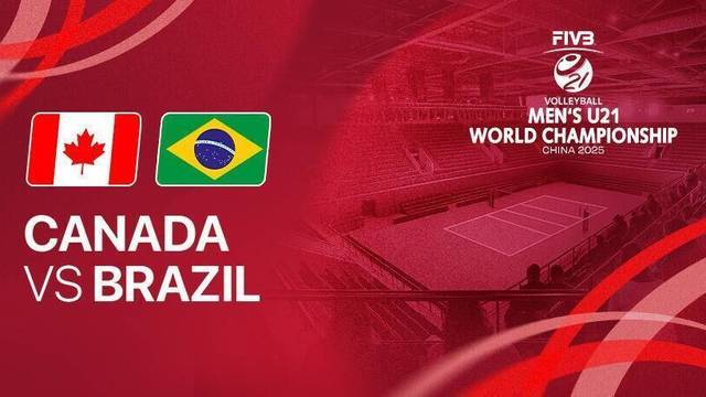 Canada vs Brazil - Full Match | FIVB Men's U21 World Championship 2025