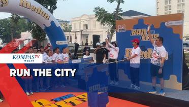 Ribuan Peserta Meriahkan Gelaran Run The City di Medan