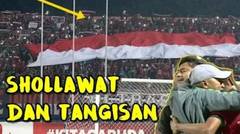 MERINDING!! Supporter Indonesia Shollawatan dan Penuhi Stadion