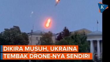Terbang di Dekat Kantor Presiden, Ukraina Tembak Jatuh Drone-nya Sendiri
