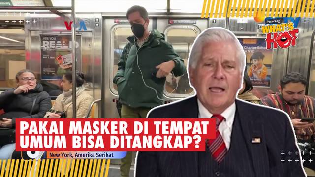 Larangan Pakai Masker di Tempat Umum di New York Picu Kontroversi dan Perdebatan Warga