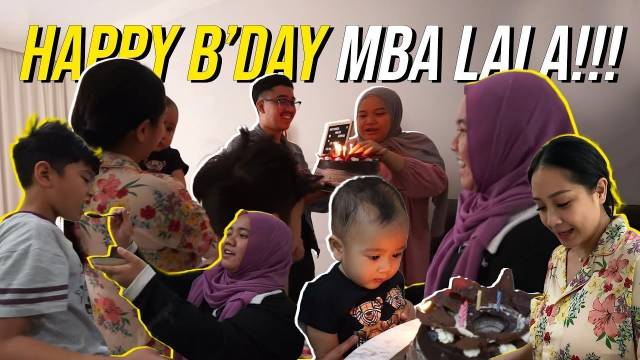 LALA TERHARU INI BOS RASA SAUDARA!!!NAGITA RAFATHAR KASIH SURPRISE DI HARI ULANG TAHUN