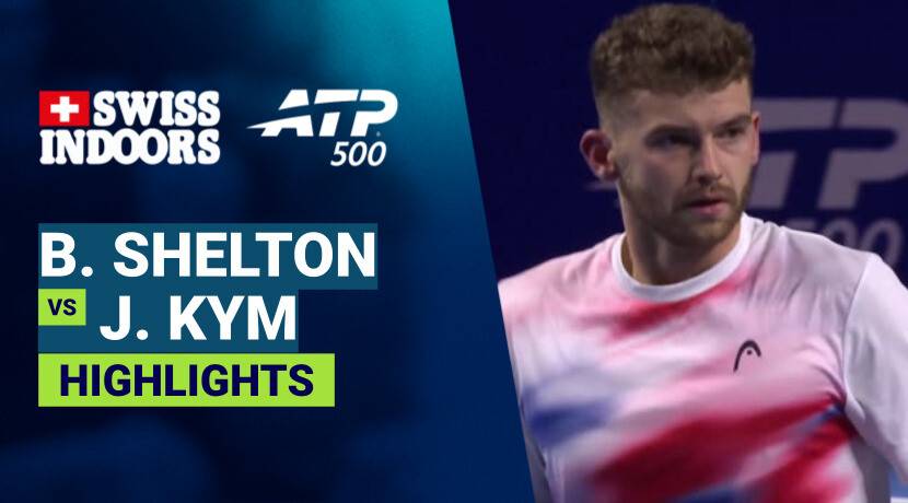 Ben Shelton vs Jerome Kym - Round 2 | ATP 500: Swiss Indoors Basel 2026