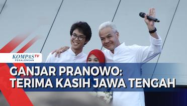 Ganjar Pranowo Berterima Kasih kepada Warga Jateng di Pesta Pamitan