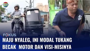 Modal Tekad dan PD, Tukang Becak Motor di Medan hingga Penyandang Disabilitas Nyaleg | Fokus