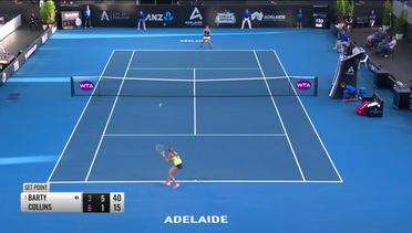 Match Highlight | Ashleigh Barty 2 vs 1 Danielle Collins | WTA Adelaide International 2020