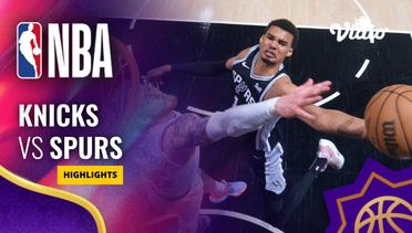 New York Knicks vs San Antonio Spurs - Highlights | NBA Regular Season 2023/24