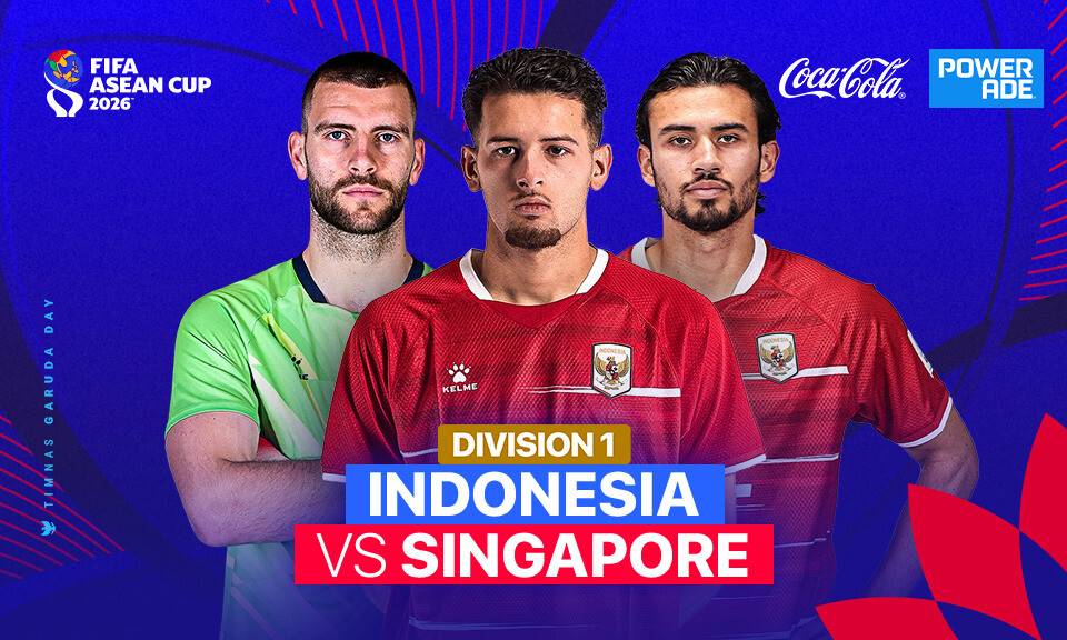 Indonesia vs Singapore - FIFA ASEAN Cup
