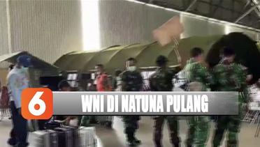 Detik-detik WNI di Natuna Diterbangkan ke Jakarta
