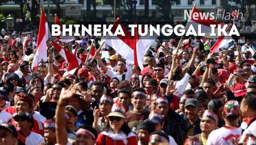 NEWS FLASH: Ratusan Ribu Orang Ramaikan Parade Bhineka Tunggal Ika