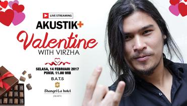 AKUSTIK PLUS: Valentine with Virzha