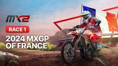 MXGP of France - MX2 Race 1 - Full Race | MXGP 2024