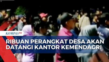 Ribuan Perangkat Desa dari Tasikmalaya Berangkat ke Jakarta Tuntut Kejelasan Status Kepegawaian!
