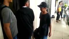 Dua bocah yang masih duduk di bangku SMP ditangkap SGC Patriot Polres Metro Bekasi Kota.
