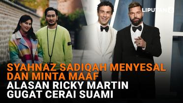 Syahnaz Sadiqah Menyesal dan Minta Maaf, Alasan Ricky Martin Gugat Cerai Suami