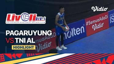 Highlights | Pagaruyung vs TNI AL | Livoli Divisi 1 Putra 2022